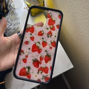 Wildflower Strawberry Fields case iphone 14 pro max